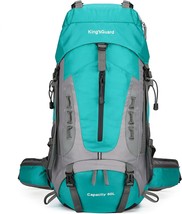 The Lake Blue King&#39;Sguard 60L Hiking Backpack Is A Large, Waterproof Camping - £47.12 GBP