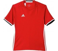 adidas Mens Condivo 16 Soccer Jersey Color Power Red White Size XS X-Small - £35.39 GBP