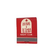 Vintage Matchbook Las Cuevas D Altimira Night Club Full Unstruck San Jua... - €10,68 EUR