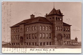 High School Clark South Dakota Postcard - £7.97 GBP