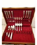Vtg 1938 Silverware Wallace Harmony House Personality 45 pc 4X  Silverpl... - £114.10 GBP
