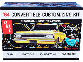 Skill 2 Model Kit 1964 Oldsmobile Cutlass F-85 Convertible 3-in-1 Kit 1/25 Scale - £39.44 GBP