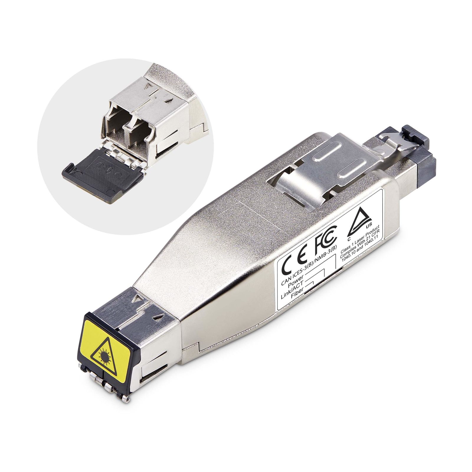 StarTech.com Gigabit Fiber to RJ45 Ethernet Media Converter Dongle, Opti... - $171.44