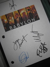 Babylon Signed Movie Film Script Screenplay X5 Autograph Brad Pitt Margot Robbie - £14.94 GBP