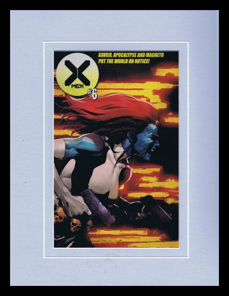 Primary image for 2019 X Men #6 Marvel Comics Framed 11x14 ORIGINAL Vintage Advertisement 