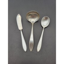 1847 Rogers Bros ARGOSY Silver Plate 1926 Flatware Set 3 Pcs Discontinued - $351.54 MXN