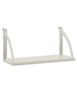 BASYX Partion Mounted Shelf- 24 in. x 14.5 in.- Gray - $216.05