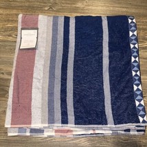 Threshold Extra-Large Striped Beach Towel. 36”x72”. 100% Cotton. NWT. - £22.15 GBP