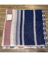 Threshold Extra-Large Striped Beach Towel. 36”x72”. 100% Cotton. NWT. - £22.08 GBP