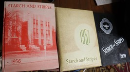 3 vintage Starch and Stripes year book 1956,57,59 Camden-Clark Memorial Hospital - £15.18 GBP