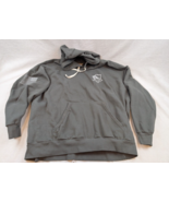 MV Sport Vintage Fleece Hoodie Sweatshirt Men&#39;s 3XL Grey USCCA Born to P... - $19.79