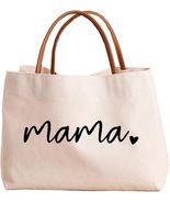 Mom Mama Bag Mother Gifts Tote for Hospital, Shopping, Beach, Travel - £24.57 GBP