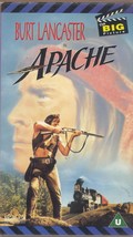 Apache VHS burt lancaster western - $4.69