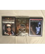 Terminator DVD Lot 1 2 3 Arnold Schwarzenegger - £7.75 GBP