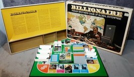 Vintage 1973 Mint in Box Parker Bros. Billionaire Game of Global Enterprise USA - £20.03 GBP