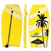 Body Board 41&quot; Lightweight Surfing Board W/Leash Ixpe Deck Eps Core Ocea... - $76.94