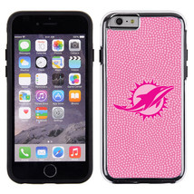 Miami Dolphins Phone Case Pink Football Pebble Grain Feel iPhone 6 Case CO - €42,89 EUR