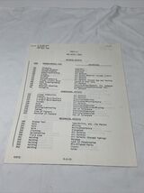 Vintage 1989 McDonnell Douglas MRR Defect Code Appendix D KG JD - $24.74
