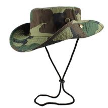 Woodland Bucket Hat Camping Unisex Sun Summer 100% Cotton - $22.98