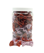 Bling Valentine&#39;s Dog Bow Assortment Jar - 1.5&quot; (50-100 Pieces) - £35.85 GBP+