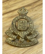 Vintage Royal Army Canadian Ordinance Corps Cap Badge KG JD - $29.70