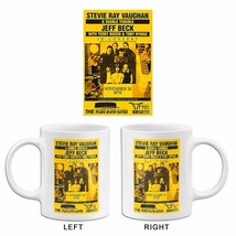 Stevie Ray Vaughan - Jeff Beck - 1989 - Austin TX - Concert Poster Mug - £19.28 GBP+
