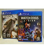 PS4 Games Watch Dogs &amp; Watch Dogs Legion Sony Playstation 4 Ubisoft Matu... - £23.56 GBP