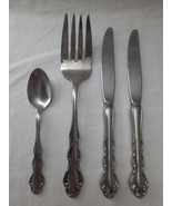 Lot of 4 Pcs ~ Reed &amp; Barton Regency Stainless Serving Fork Knives Spoon - £35.15 GBP