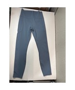 Vuori Studio Pocket Leggings High Waist Smoke Blue Size Small Athleisure... - $820.07 MXN