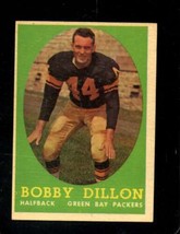 1958 Topps #32 Bobby Dillon Ex Packers Hof *X96641 - £7.79 GBP