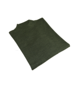Mock Neck Merinos Wool Sweater PRINCELY From Turkey Soft Knits 1011-00 O... - £47.44 GBP+