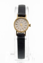 Universal Geneve 18k Yellow Gold Women&#39;s Hand-Winding Watch 732 Leather Band - £704.30 GBP