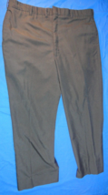 Usn Us Navy Dscp Men&#39;s Class 15 Black Uniform Dress Pants Trousers 40X26.5 - £22.11 GBP