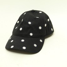 Wild Fable Flower Daisy Ball Cap Hat Black Adjustable Strapback Baseball - $12.56