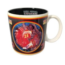 Vintage 1992 Dominique Wilkins Hawks NBA Superstar Collectors Mug #21 - £13.39 GBP
