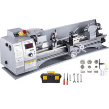 VEVOR Metal Lathe, 210x720 Mini Lathe Machine, Adjustable Speed 2500 RPM - €1.010,63 EUR