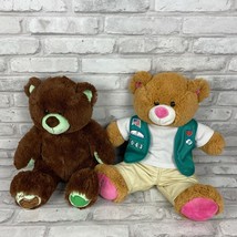 Build A Bear Girl Scouts Thin Mint Cookies Bear In Girl Scout Uniform - £25.13 GBP