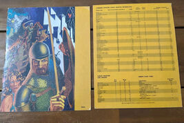 *Damaged And Incomplete* 1981 TSR Advanced Dungeons And Dragons DM Screen - €22,90 EUR