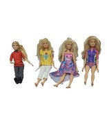 Barbie Doll Lot with Clothes Genuine Mattel (Lot of 4) in Good Condition... - $20.65 CAD