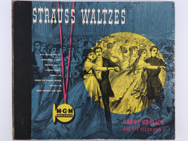 Harry Horlick &amp; His Orchestra – Strauss Waltzes - 1947 4x10&quot; 78rpm Book Set MGM9 - £20.64 GBP