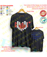 3 CANADA CANADIAN NATIONAL FLAG T-shirt All Size Adult S-5XL Kids Babies... - £17.41 GBP