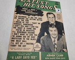 Latest Hit Songs Magazine May 1945 Abbott &amp; Costello on cover - £9.46 GBP