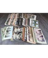 96 Stereoview Cards Religious Tourism Real Photos Rare Lot Antique Stere... - $395.99