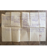 Raro tabù del registro fondiario del documento palestinese, Haifa, 1930 - $117.43 CAD