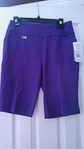 Nwt Ladies Lisette L Sport Violet Purple Golf Shorts Sizes 4 &amp; 8 $130 Stretch - £43.25 GBP