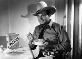 Bob Livingston early western star advertises Wheaties breakfast cereal 5x7 photo - $7.99