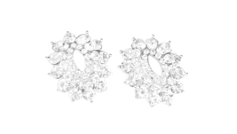 Paparazzi Brighten the Moment White Post Earrings - New - £3.53 GBP