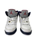 Air Jordan 5 Retro Olympic 440888 103 White, Red &amp; Blue Size 7Y or Women... - $42.74