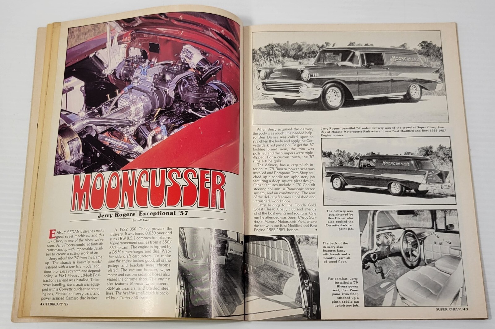 PV) Super Chevy Magazine February 1985 Volume 14, Issue 2 Camaro Corvette Item image 10