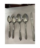 5 pieces of Flatware - Kenilworth (Stainless) By Ekco Silver (Replacements) - $350.10 MXN